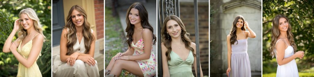Professional hair and makeup included with every senior photography session in Pittsburgh.